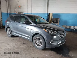 2018 Hyundai Santa Fe 2.4L with VIN 5XYZTDLB4JG569626, listed as a IAAI auction lot 42634770 with 104,864 mi miles and . Bid and sale history available at DreamBid. Image 1.