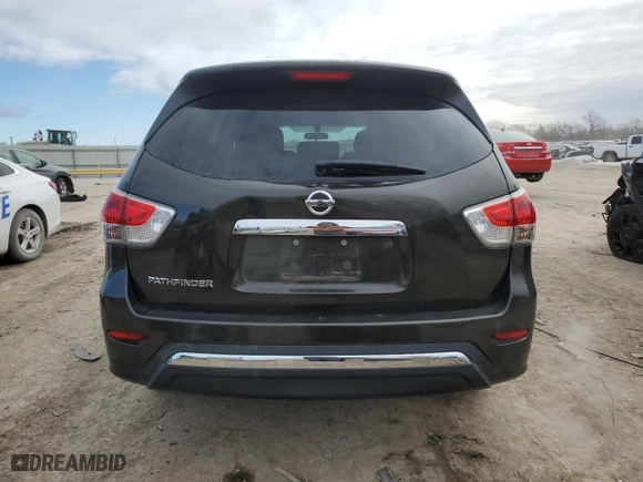 2015 Nissan Pathfinder Platinum with VIN 5N1AR2MN4FC608022, listed as a Copart auction lot 42401295 with 190,722 mi miles and Salvage Title. Bid and sale history available at carsss.com. Image 6.
