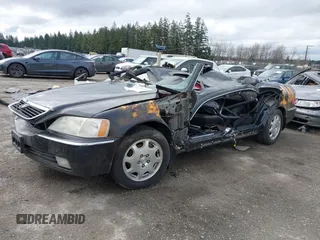 2000 Acura RL with VIN JH4KA965XYC010993, listed as a IAAI auction lot 41239719 with 1 mi miles. Bid and sale history available at carsss.com. Image 2.