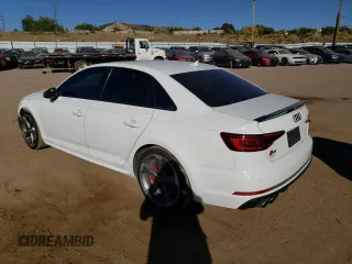 2018 Audi S4 Prestige with VIN WAUC4AF43JA005512, listed as a Copart auction lot 72991223 with 36,049 mi miles. Bid and sale history available at carsss.com. Image 2.