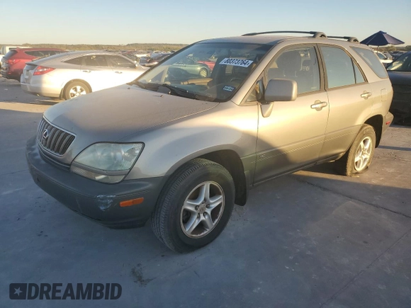 2002 Lexus RX 300 with VIN JTJGF10U320120428, listed as a Copart auction lot 80373764 with 294,311 mi miles and Clean Title. Bid and sale history available at carsss.com. Image 1.