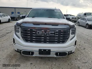 2023 GMC Sierra 1500 Denali Ultimate with VIN 1GTUUHEL8PZ158597, listed as a Copart auction lot 75350714 with 63,803 mi miles and Non Repairable. Bid and sale history available at carsss.com. Image 5.