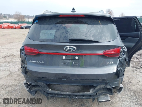 2021 Hyundai Santa Fe Limited with VIN 5NMS44AL1MH334332, listed as a IAAI auction lot 41911337 with 49,253 mi miles. Bid and sale history available at carsss.com. Image 17.