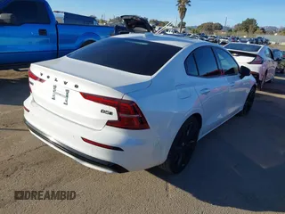 2024 Volvo S60 Plus Black Edition with VIN 7JRL12TH1RG294814, listed as a IAAI auction lot 41324183 with 35,874 mi miles and . Bid and sale history available at DreamBid. Image 4.