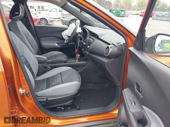 2024 Nissan Kicks SR with VIN 3N1CP5DV6RL502977, listed as a IAAI auction lot 41951182 with 25,510 mi miles and . Bid and sale history available at DreamBid. Image 5.
