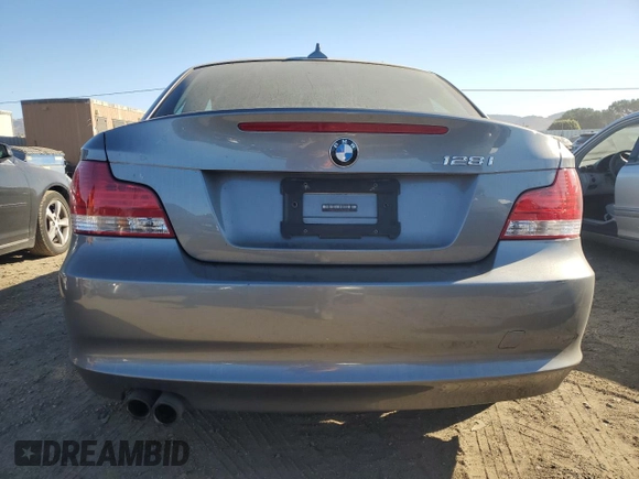 2010 BMW 1 Series 128i with VIN WBAUP9C54AVL89302, listed as a Copart auction lot 76716114 with 65,882 mi miles and Salvage Title. Bid and sale history available at DreamBid. Image 6.