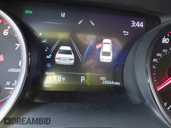 2022 Toyota Camry TRD with VIN 4T1KZ1AK2NU064511, listed as a IAAI auction lot 42176608 with 28,064 mi miles and . Bid and sale history available at DreamBid. Image 15.