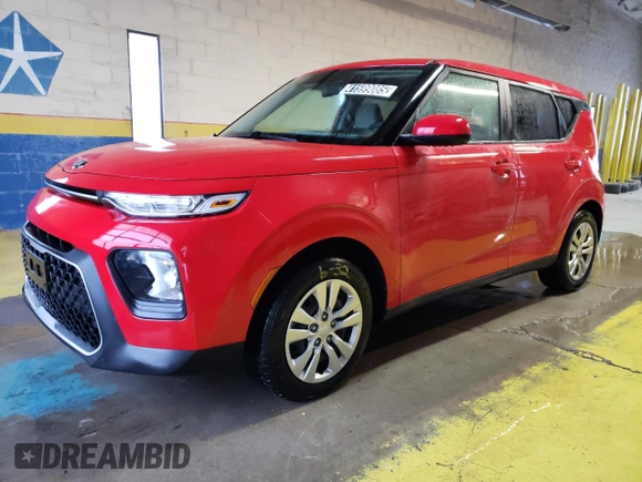 2020 Kia Soul LX with VIN KNDJ23AU5L7731570, listed as a Copart auction lot 41599085 with 67,837 mi miles and Clean Title. Bid and sale history available at carsss.com. Image 1.