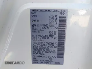 2014 Nissan Pathfinder S с VIN 5N1AR2MM1EC710772, выставлен на аукционе IAAI как лот 42582893 с пробегом 154 229 миль миль и . История ставок и продаж доступна на DreamBid. Изображение 9.