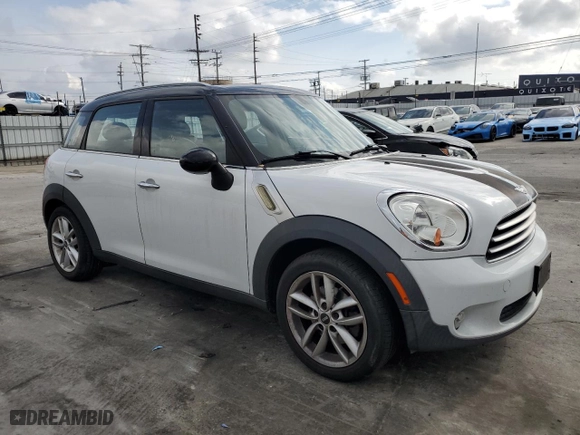 2011 MINI Cooper Countryman with VIN WMWZB3C53BWM00478, listed as a Copart auction lot 51389895 with 133,157 mi miles and Clean Title. Bid and sale history available at carsss.com. Image 4.