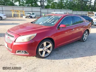 2013 Chevrolet Malibu LTZ with VIN 1G11J5SX9DF196248, listed as a IAAI auction lot 41994202 with 181,767 mi miles. Bid and sale history available at carsss.com. Image 2.