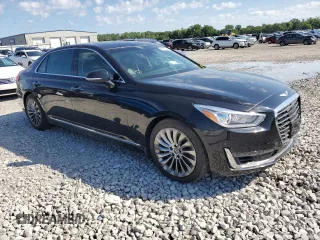2017 Genesis G90 5.0L Ultimate with VIN KMHG54JH0HU024827, listed as a Copart auction lot 63291304 with 102,529 mi miles and Salvage Title. Bid and sale history available at carsss.com. Image 4.
