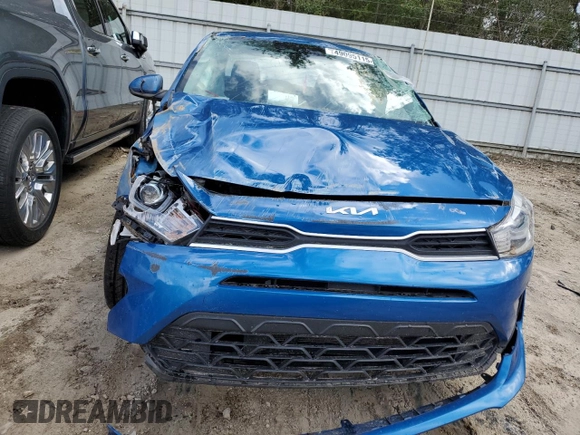 2022 Kia Rio S with VIN 3KPA24AD7NE481564, listed as a Copart auction lot 49095115 with 62,963 mi miles and Non Repairable. Bid and sale history available at carsss.com. Image 5.