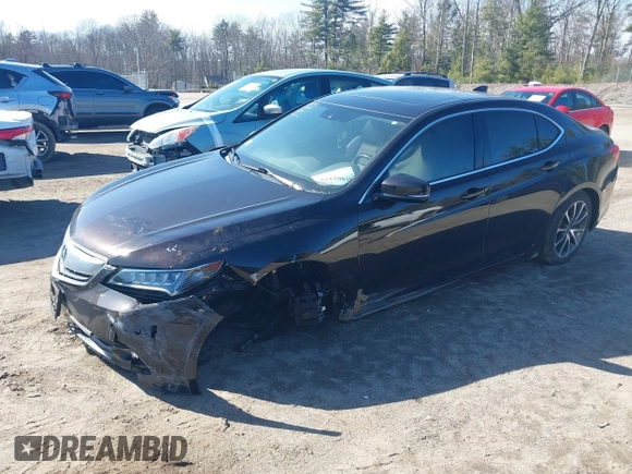 2016 Acura TLX Advance with VIN 19UUB3F70GA004153, listed as a IAAI auction lot 41802420 with 96,501 mi miles and . Bid and sale history available at DreamBid. Image 2.