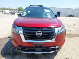 2023 Nissan Pathfinder Platinum with VIN 5N1DR3DK6PC210286, listed as a IAAI auction lot 42021775 with 48,482 mi miles and . Bid and sale history available at DreamBid. Image 12.