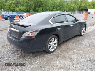 2014 Nissan Maxima SV with VIN 1N4AA5AP3EC905841, listed as a IAAI auction lot 42336362 with 100,185 mi miles and . Bid and sale history available at DreamBid. Image 4.