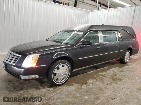 2011 Cadillac DTS Professional Funeral Coach z VIN 1GE8K8C62BU500093, wystawiony jako Copart lot #80275244 z przebiegiem 40 036 mil mil oraz Czysty tytuł • Clean title. Historia ofert i sprzedaży dostępna na DreamBid. Obrazek 1.