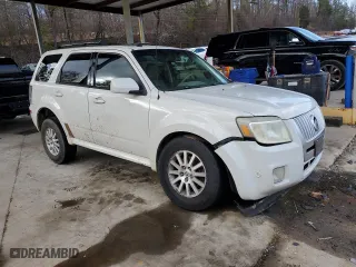 2010 Mercury Mariner Premier with VIN 4M2CN8HG9AKJ06476, listed as a Copart auction lot 43698285 with 268,631 mi miles and Salvage Title. Bid and sale history available at carsss.com. Image 4.