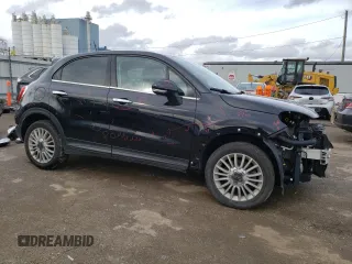 2018 FIAT 500X Lounge with VIN ZFBCFXDB3JP661226, listed as a Copart auction lot 78283264 with 101,698 mi miles and Salvage title. Bid and sale history available at DreamBid. Image 4.