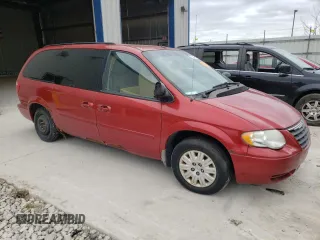 2006 Chrysler Town & Country LWB LX with VIN 1A4GP44R86B752806, listed as a Copart auction lot 52394904 with 0 mi miles and Non Repairable. Bid and sale history available at carsss.com. Image 4.