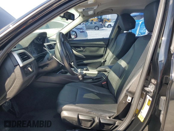 2015 BMW 3 Series 320i with VIN WBA3B1C55FK137286, listed as a Copart auction lot 50580135 with 144,687 mi miles and Non Repairable. Bid and sale history available at carsss.com. Image 7.