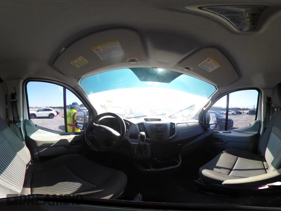 2015 Ford Transit Cargo with VIN 1FTNE1ZM0FKA90248, listed as a IAAI auction lot 41995824 with 157,085 mi miles. Bid and sale history available at carsss.com. Image 18.