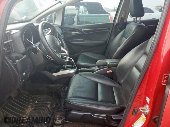 2018 Honda Fit EX-L with VIN 3HGGK5H97JM706911, listed as a Copart auction lot 57121595 with 117,375 mi miles and Salvage title. Bid and sale history available at DreamBid. Image 7.