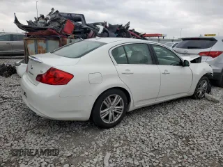2012 Infiniti G25 Journey with VIN JN1DV6AP0CM810939, listed as a Copart auction lot 85532284 with 140,561 mi miles and Salvage Title. Bid and sale history available at DreamBid. Image 3.