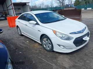 2012 Hyundai Sonata Hybrid with VIN KMHEC4A4XCA058214, listed as a IAAI auction lot 41812916 with Not Provided miles and . Bid and sale history available at DreamBid. Image 1.