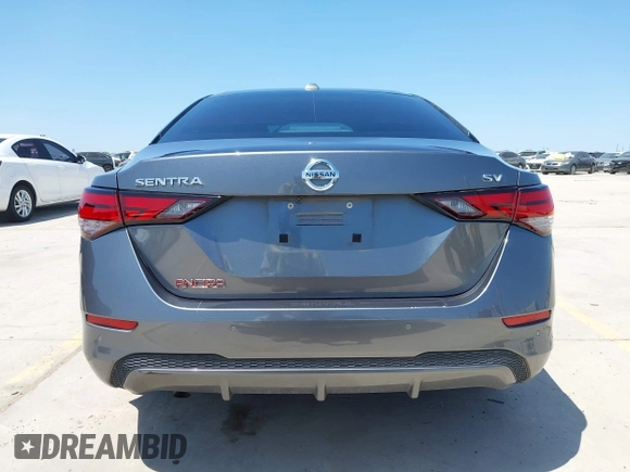 2022 Nissan Sentra SV with VIN 3N1AB8CV3NY299536, listed as a IAAI auction lot 41983027 with 47,279 mi miles and . Bid and sale history available at DreamBid. Image 16.