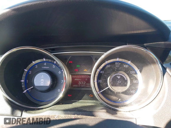 2013 Hyundai Sonata Limited with VIN 5NPEC4ACXDH775136, listed as a IAAI auction lot 41715781 with 214,693 mi miles and . Bid and sale history available at carsss.com. Image 7.