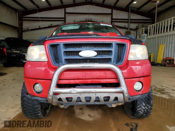 2007 Ford F-150 XLT with VIN 1FTPW14V57KC78836, listed as a Copart auction lot 47551445 with 152,570 mi miles and Salvage Title. Bid and sale history available at DreamBid. Image 5.