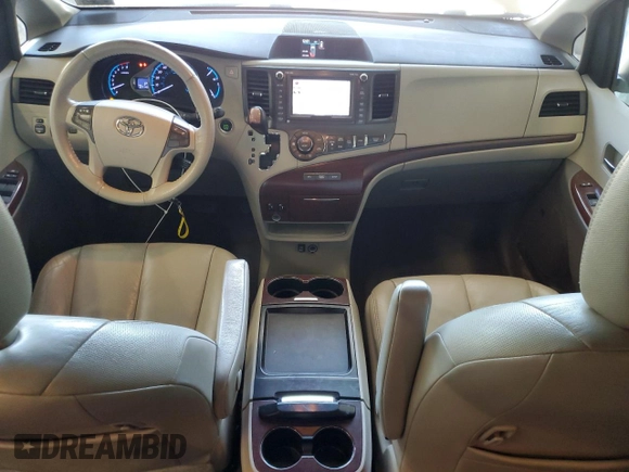 2011 Toyota Sienna XLE with VIN 5TDDK3DC7BS009764, listed as a Copart auction lot 59179775 with 197,145 mi miles and Salvage title. Bid and sale history available at DreamBid. Image 8.