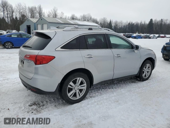 2015 Acura RDX Tech Pkg with VIN 5J8TB4H5XFL804605, listed as a Copart auction lot 43265275 with 150,430 mi miles and Salvage Title. Bid and sale history available at carsss.com. Image 3.