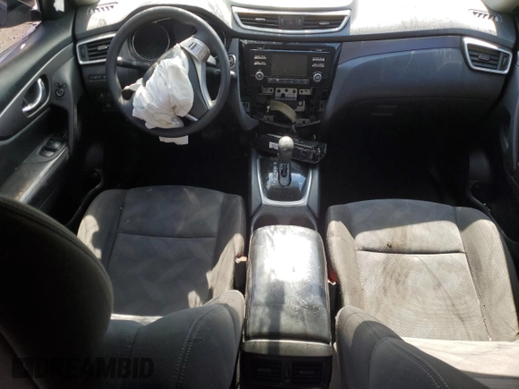 2016 Nissan Rogue SV with VIN KNMAT2MV3GP640461, listed as a Copart auction lot 49015065 with 137,372 mi miles and Salvage Title. Bid and sale history available at carsss.com. Image 8.