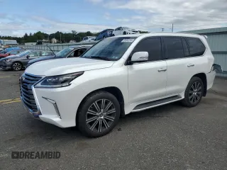 2019 Lexus LX with VIN JTJHY7AXXK4297982, listed as a Copart auction lot 63060284 with 0 mi miles and Salvage Title. Bid and sale history available at carsss.com. Image 1.