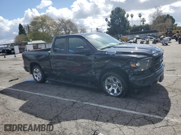 2024 Ram 1500 Tradesman with VIN 1C6SRECG7RN123192, listed as a Copart auction lot 45381105 with 11,283 mi miles and Salvage title. Bid and sale history available at DreamBid. Image 4.