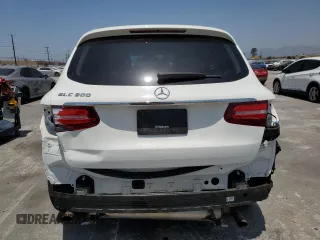 2019 Mercedes-Benz GLC 300 with VIN WDC0G4JB5KF614670, listed as a Copart auction lot 62017055 with 56,575 mi miles and Salvage title. Bid and sale history available at DreamBid. Image 6.