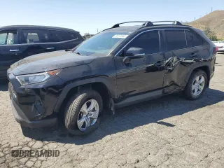 2021 Toyota RAV4 XLE with VIN 2T3P1RFV8MC167485, listed as a Copart auction lot 57814355 with 73,188 mi miles and Salvage title. Bid and sale history available at DreamBid. Image 1.
