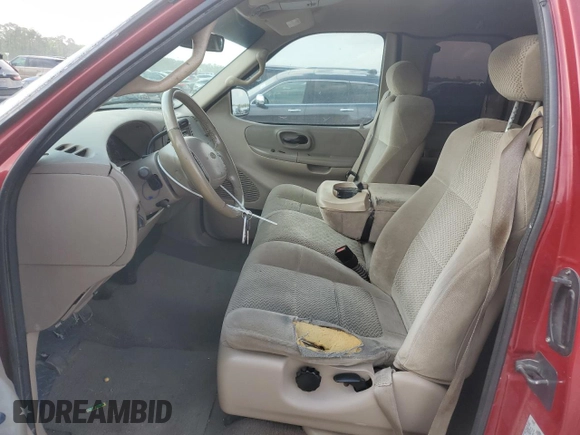 2001 Ford F-150 XL with VIN 1FTRX17W71NB71934, listed as a Copart auction lot 54231605 with 257,867 mi miles and Salvage title. Bid and sale history available at DreamBid. Image 7.