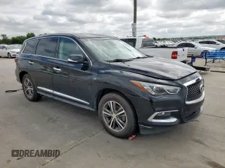 2019 Infiniti QX60 Pure with VIN 5N1DL0MM5KC521508, listed as a Copart auction lot 62563265 with 136,331 mi miles and Clean title. Bid and sale history available at DreamBid. Image 4.