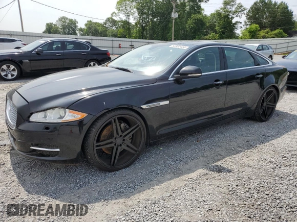2014 Jaguar XJ with VIN SAJWA2GZ7E8V60213, listed as a Copart auction lot 53382454 with 88,870 mi miles and Salvage Title. Bid and sale history available at carsss.com. Image 1.