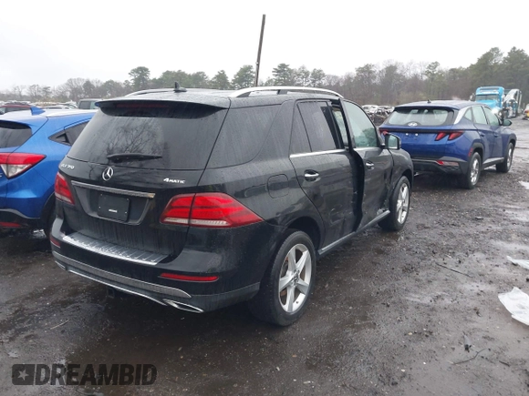 2018 Mercedes-Benz GLE 350 with VIN 4JGDA5HB9JB051872, listed as a IAAI auction lot 41972147 with 48,417 mi miles and . Bid and sale history available at DreamBid. Image 4.