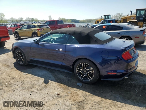 2020 Ford Mustang EcoBoost z VIN 1FATP8UH1L5185566, wystawiony jako Copart lot #56240345 z przebiegiem 62 934 mil mil oraz Szkoda całkowita • Salvage title. Historia ofert i sprzedaży dostępna na DreamBid. Obrazek 2.
