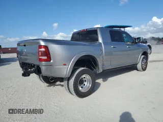2019 Ram 3500 Longhorn with VIN 3C63RRNL6KG536791, listed as a Copart auction lot 77312014 with 109,985 mi miles and Salvage Title. Bid and sale history available at carsss.com. Image 3.
