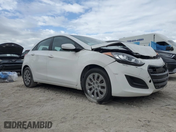 2017 Hyundai Elantra GT with VIN KMHD35LH3HU384329, listed as a Copart auction lot 55119755 with 78,015 mi miles and Clean Title. Bid and sale history available at carsss.com. Image 4.
