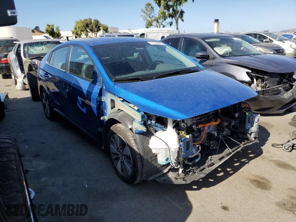 2018 Hyundai Ioniq Limited with VIN KMHC75LD9JU090355, listed as a Copart auction lot 71735373 with Not provided miles and . Bid and sale history available at DreamBid. Image 4.