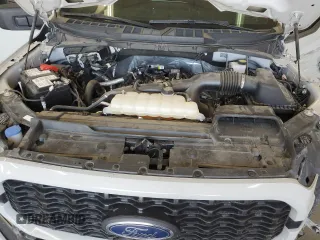 2023 Ford F-150 XL with VIN 1FTEW1EP9PKF55852, listed as a Copart auction lot 58379025 with 46,939 mi miles and Salvage title. Bid and sale history available at DreamBid. Image 11.