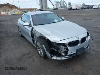 2017 BMW 4 Series 430i xDrive z VIN WBA4U9C35H5H64196, wystawiony jako IAAI lot #41732373 z przebiegiem 57 540 mil mil oraz . Historia ofert i sprzedaży dostępna na DreamBid. Obrazek 1.