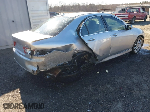 2006 Acura TSX with VIN JH4CL96876C030995, listed as a IAAI auction lot 41710232 with 1 mi miles. Bid and sale history available at carsss.com. Image 4.